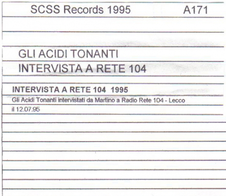 a171 gli acidi tonanti: intervista a rete 104 1995